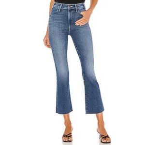 Mother The Hustler Ankle Frayed Jeans Size 26